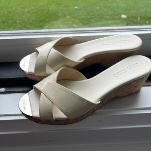 Jimmy Choo wedge shoes Size 40.